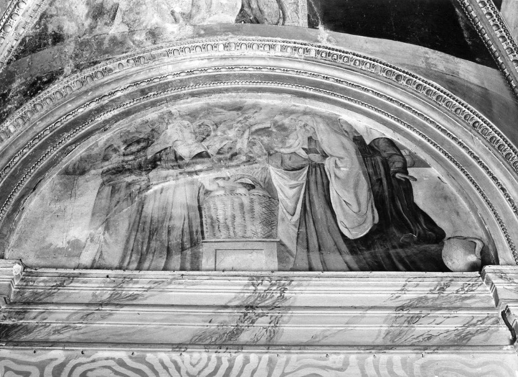 S. Francesca Romana compie il miracolo della moltiplicazione dei pani (dipinto) 